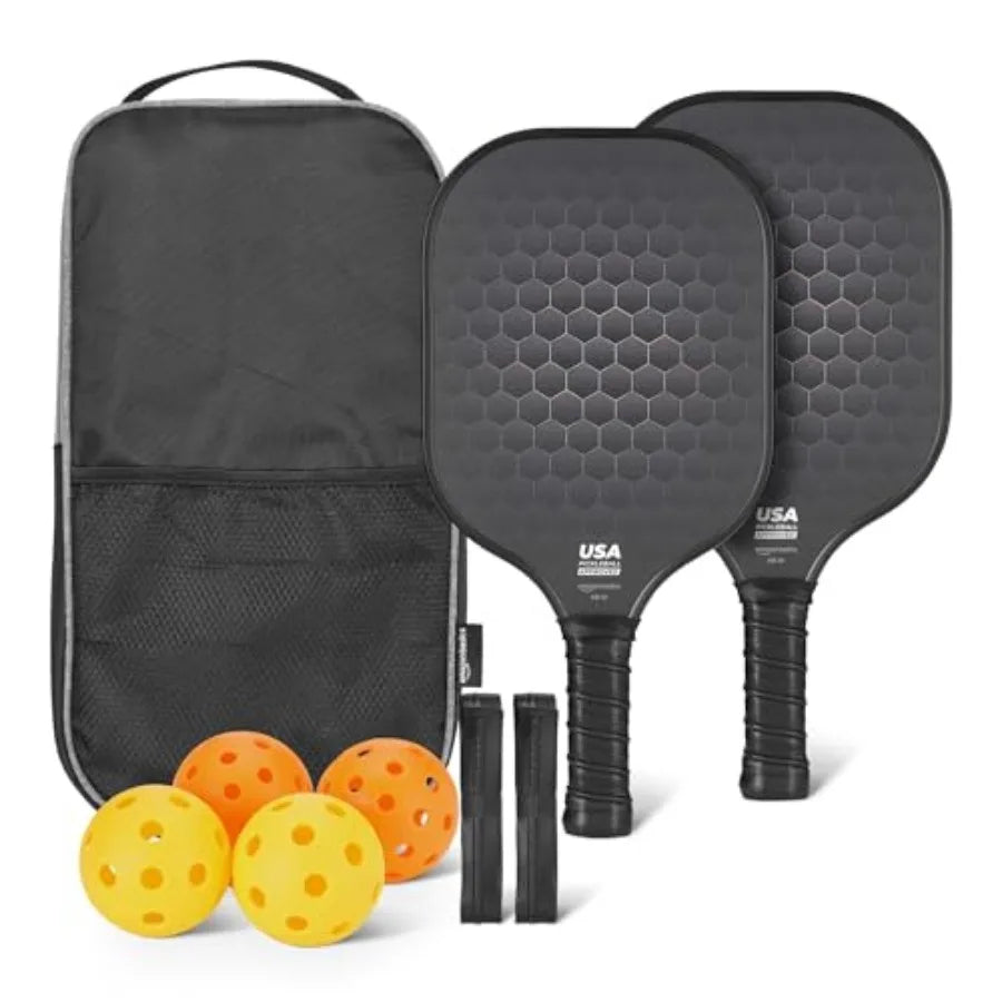 Carbon Fiber Paddle Set with Balls
