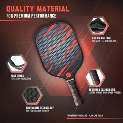 Fiberglass Paddle Set with Accessories