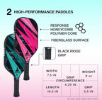Lightweight Paddle Set with Bag