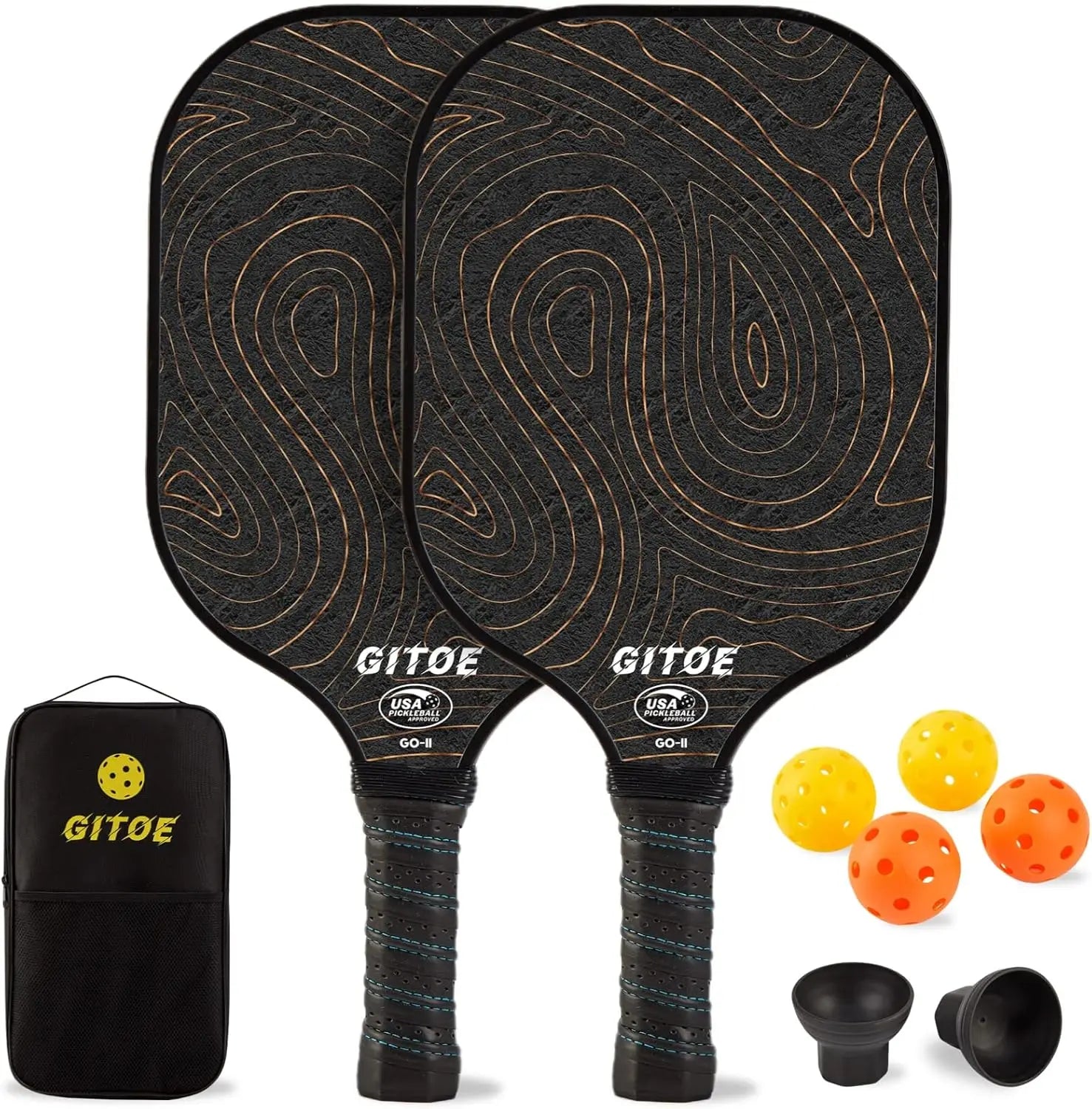 USAPA Carbon Fiber Paddle Set
