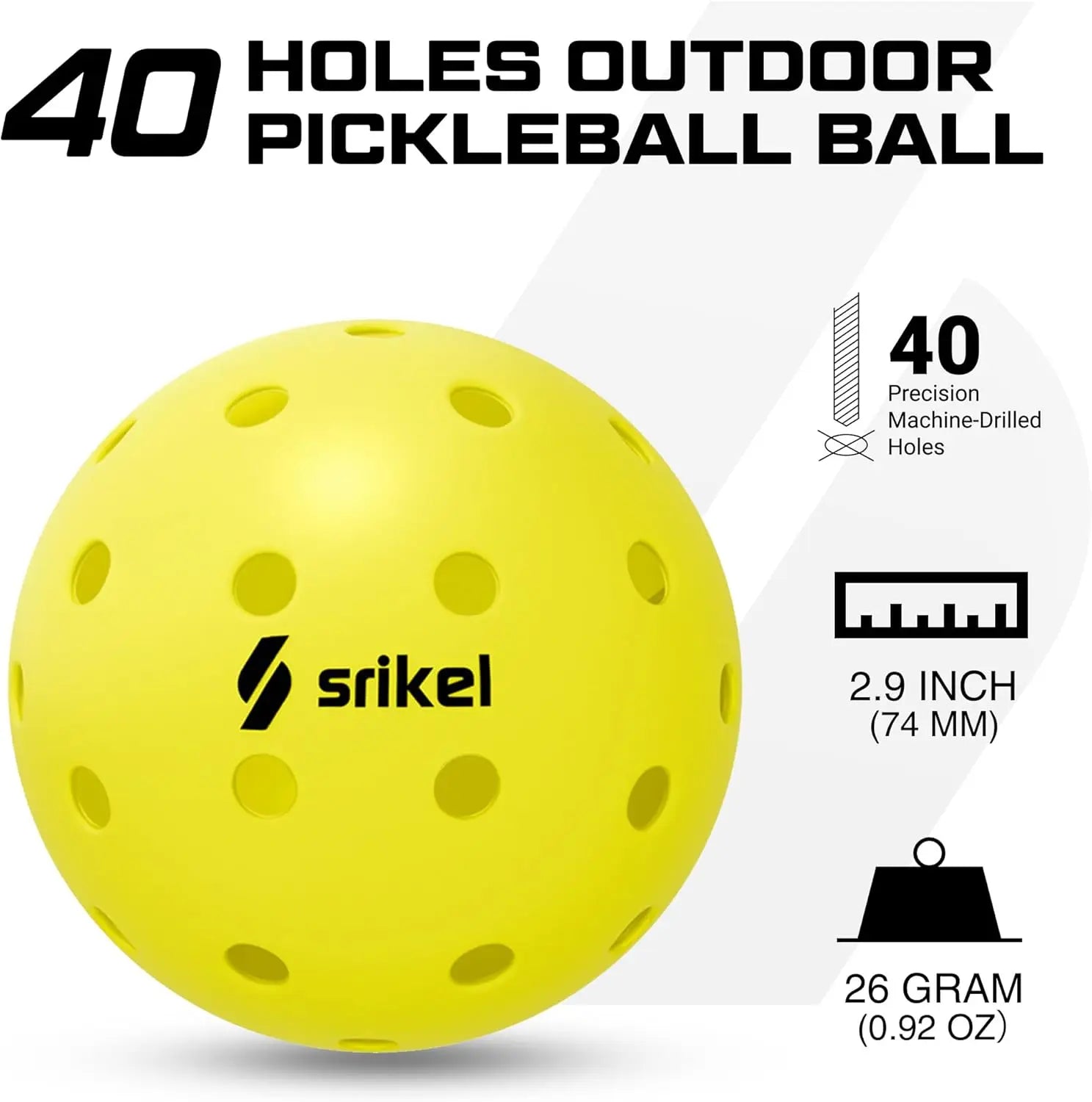 Indoor & Outdoor Pickleball Balls