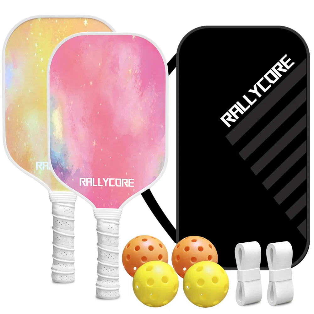Premium Paddle Set with Balls & Bag