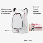 Pickleball Backpack with Shoe Pocket