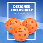 Indoor Pickleball Balls (3 Pack)
