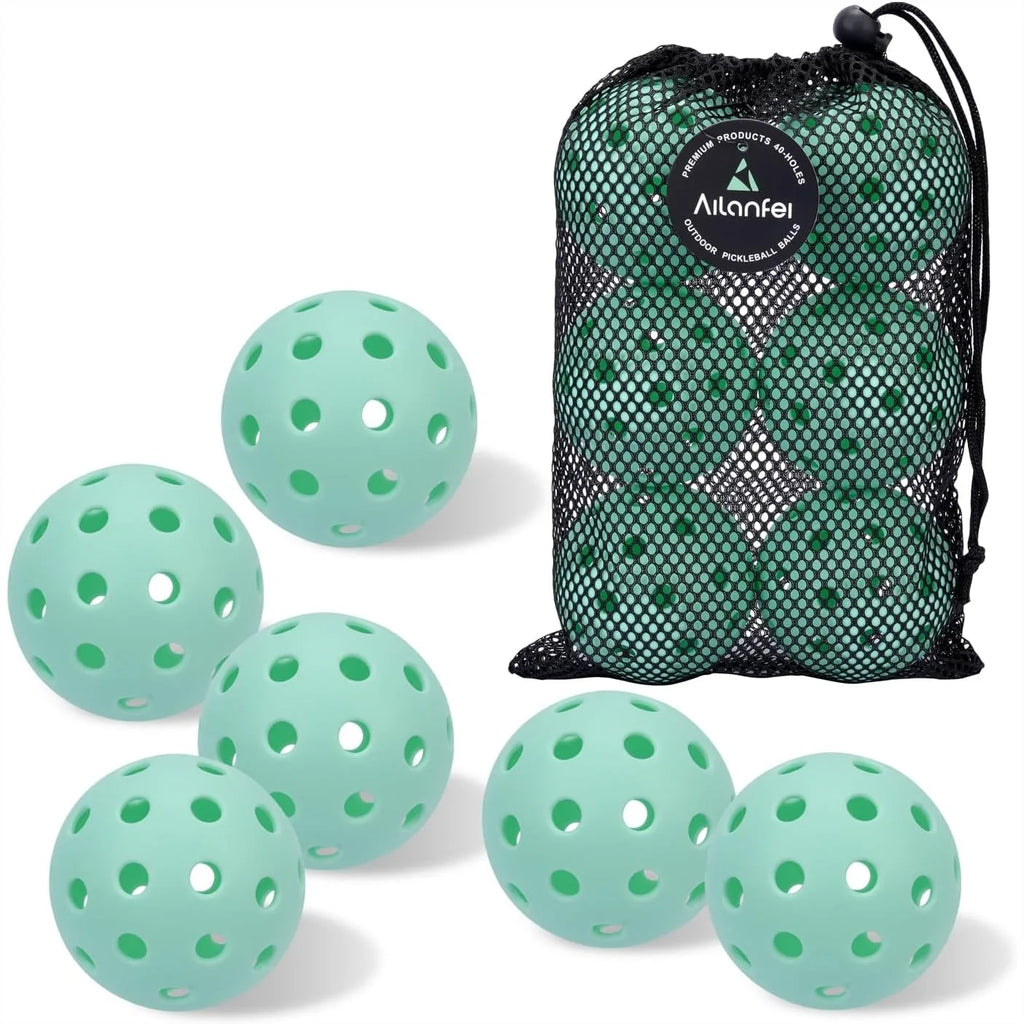 Outdoor Pickleball Balls (6 Pack)