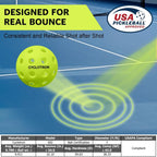 Pickleball Balls with Bag (6 Pack)