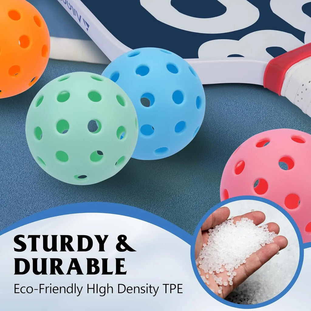Outdoor Pickleball Balls (6 Pack)