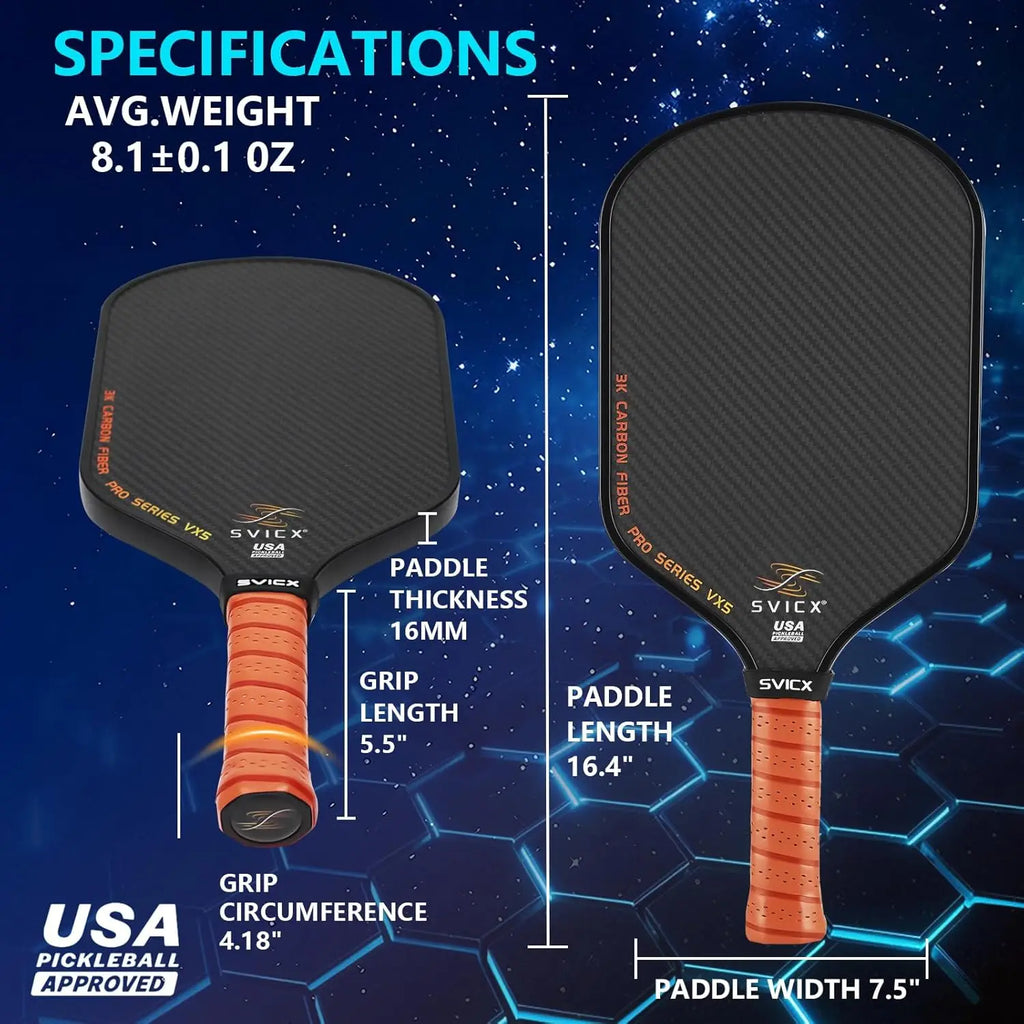 Pro Carbon Paddle 16mm