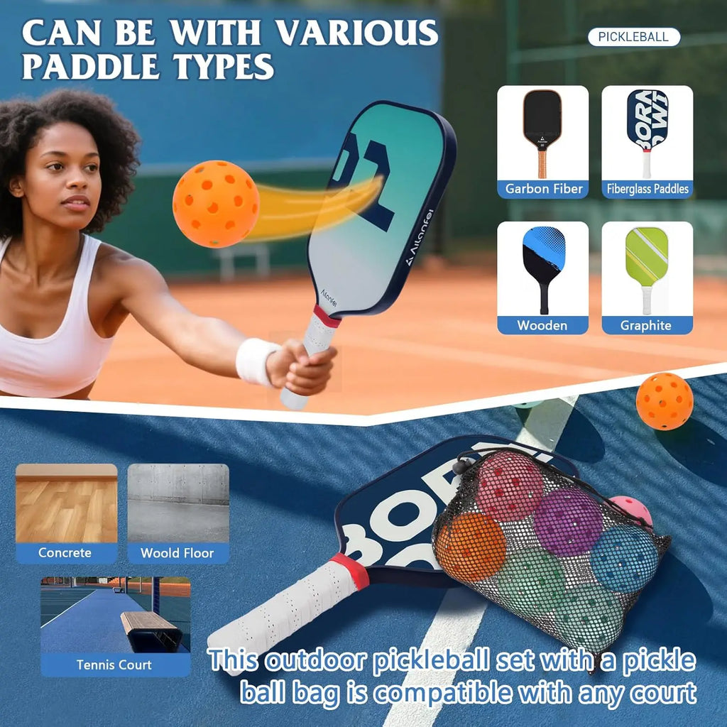 Outdoor Pickleball Balls (6 Pack)