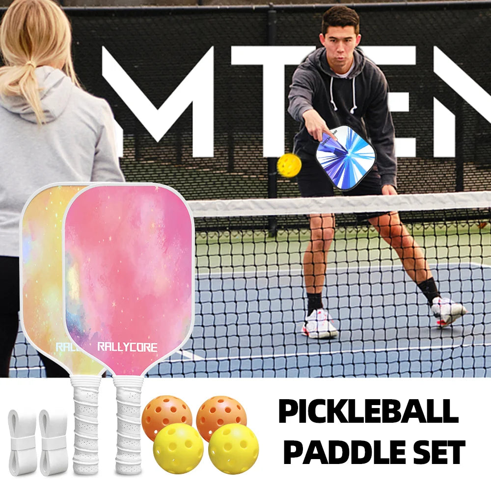 Premium Paddle Set with Balls & Bag