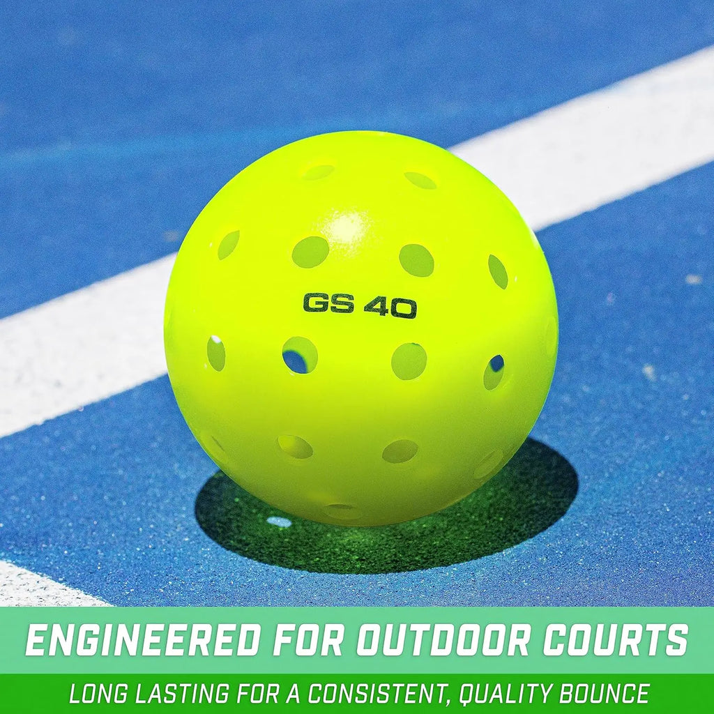 Outdoor Pickleball Balls (40 Pack)