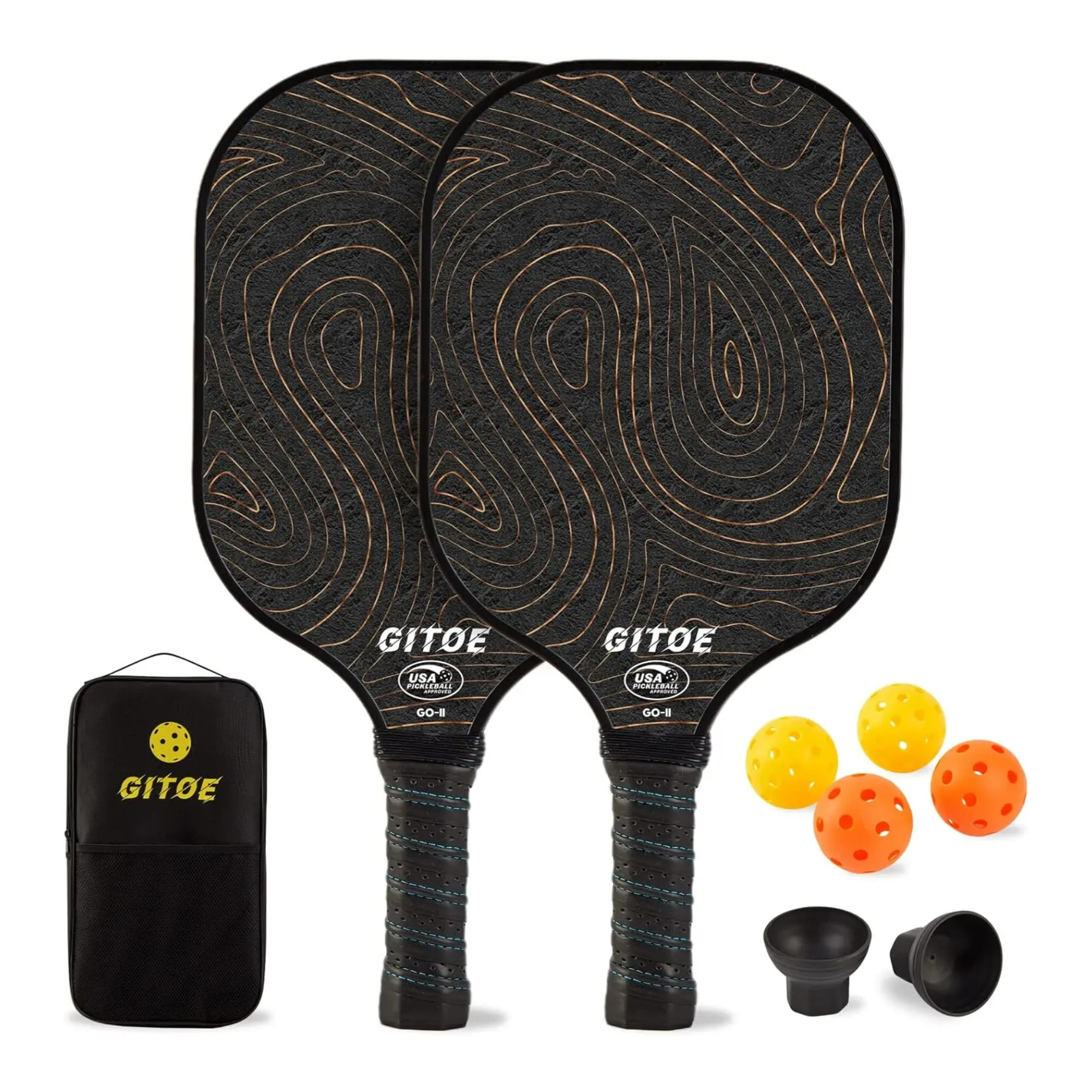USAPA Carbon Fiber Paddle Set